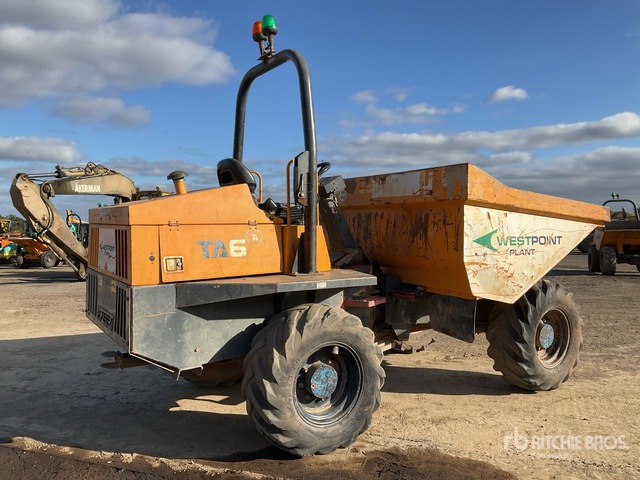 2015 Terex TA6 6 ton 4x4 Dumper - Mini Tipvogn: billede 4 2015 Terex TA6 6 ton 4x4 Dumper - Mini Tipvogn: billede 4