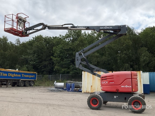 2016 Skyjack SJ46AJ 4WD Diesel Articulating Boom Lift - Bomlift: billede 2 2016 Skyjack SJ46AJ 4WD Diesel Articulating Boom Lift - Bomlift: billede 2