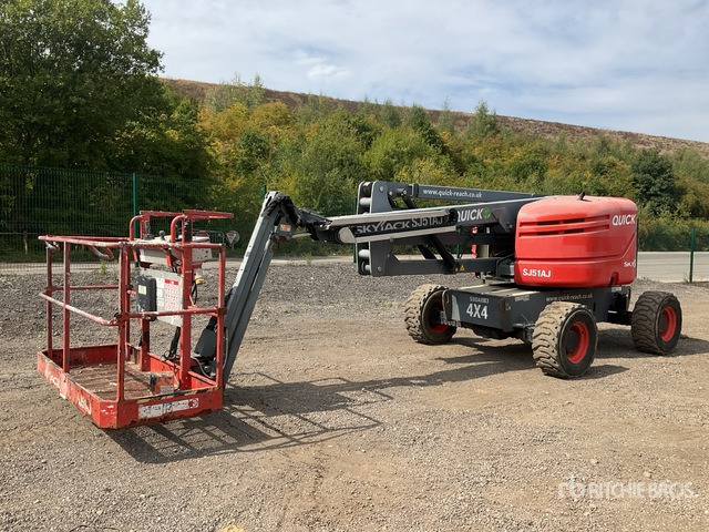 2016 Skyjack SJ51AJ 4WD Diesel Articulating Boom Lift - Bomlift: billede 1 2016 Skyjack SJ51AJ 4WD Diesel Articulating Boom Lift - Bomlift: billede 1