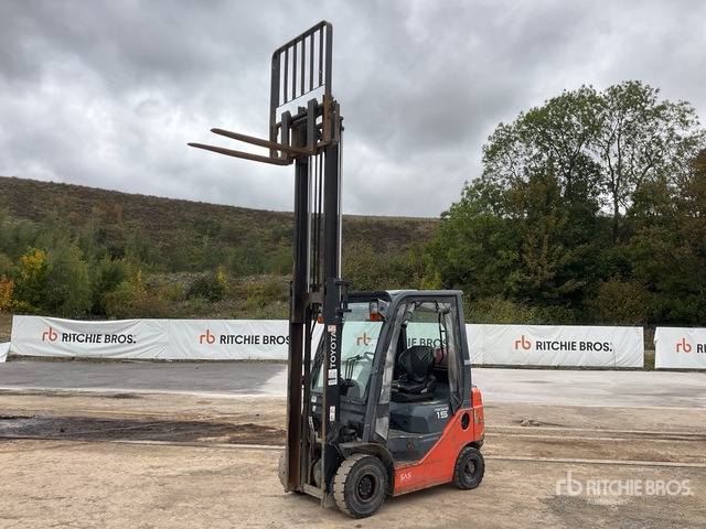 2018 Toyota 02-8FGF15 2018 Toyota 8FG15 Forklift Forklift - Gas gaffeltruck: billede 2 2018 Toyota 02-8FGF15 2018 Toyota 8FG15 Forklift Forklift - Gas gaffeltruck: billede 2
