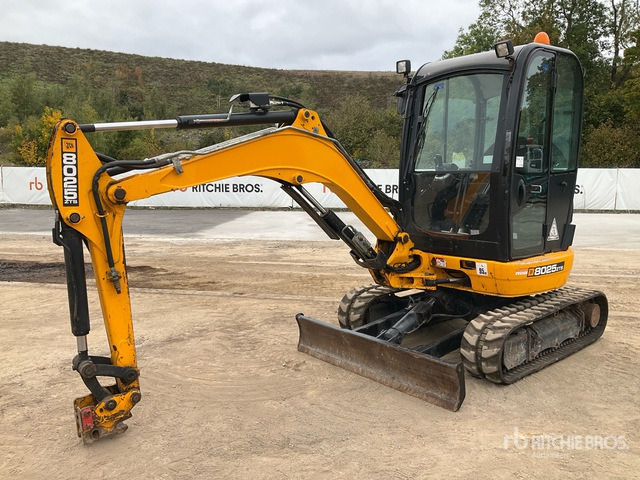 2020 JCB 8025 2020 JCB 8025 Mini Excavator Mini Excavator: <6.6t - Minigravemaskine: billede 2 2020 JCB 8025 2020 JCB 8025 Mini Excavator Mini Excavator: <6.6t - Minigravemaskine: billede 2