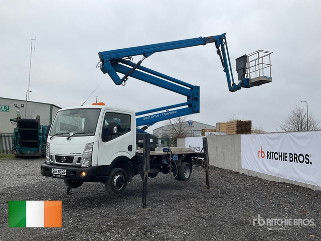 Nissan Cabstar NT400 Bucket Truck - Lastbil med mandskabslift: billede 2 Nissan Cabstar NT400 Bucket Truck - Lastbil med mandskabslift: billede 2