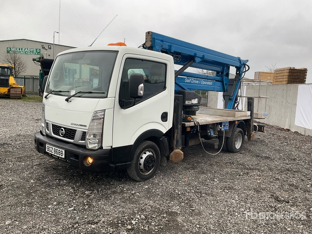 Nissan Cabstar NT400 Bucket Truck - Lastbil med mandskabslift: billede 3 Nissan Cabstar NT400 Bucket Truck - Lastbil med mandskabslift: billede 3