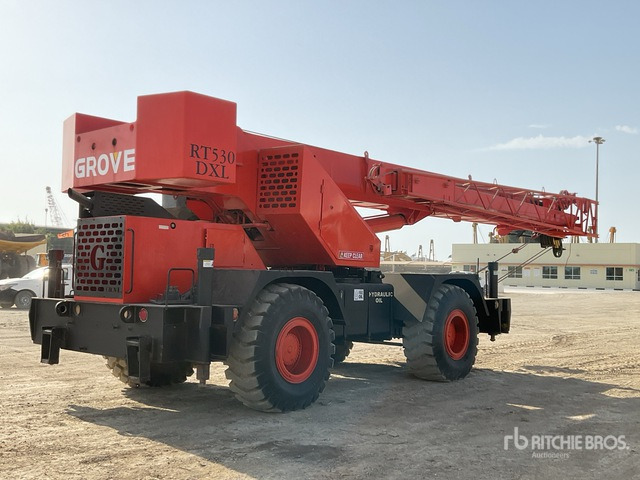 1999 Grove RT530DXL 30 ton 4x4x4 Rough Terrain Crane - Groft terræn kran: billede 3 1999 Grove RT530DXL 30 ton 4x4x4 Rough Terrain Crane - Groft terræn kran: billede 3