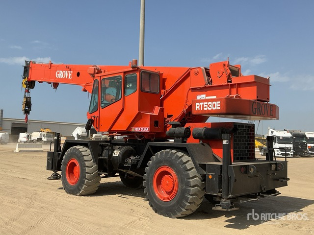 1999 Grove RT530E 30 ton 4x4x4 Rough Terrain Crane - Groft terræn kran: billede 4 1999 Grove RT530E 30 ton 4x4x4 Rough Terrain Crane - Groft terræn kran: billede 4