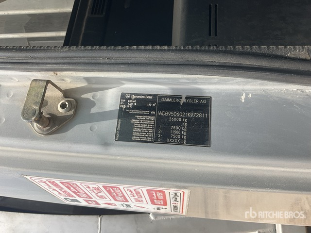 2005 Mercedes-Benz 2528 6x2 Rear Loader Waste Collection Truck - Affaldsmaskine: billede 2 2005 Mercedes-Benz 2528 6x2 Rear Loader Waste Collection Truck - Affaldsmaskine: billede 2