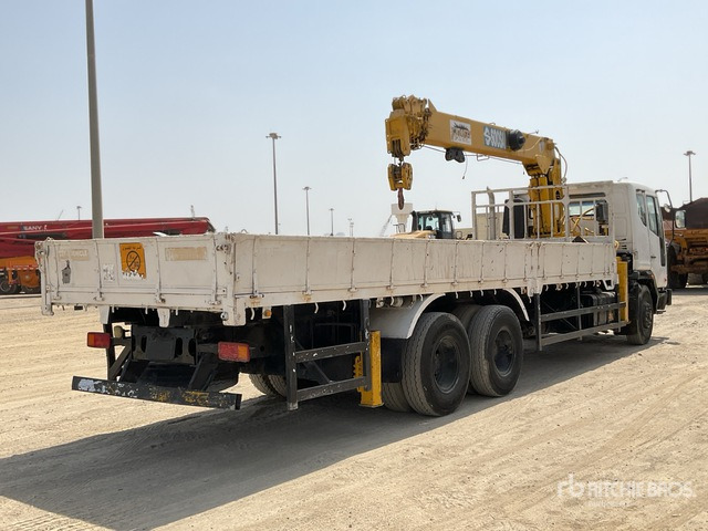 2008 Daewoo Novus K9A6F Soosan SCS746L Straight Boom on 6x4 Boom Truck - Luftkompressor: billede 3 2008 Daewoo Novus K9A6F Soosan SCS746L Straight Boom on 6x4 Boom Truck - Luftkompressor: billede 3