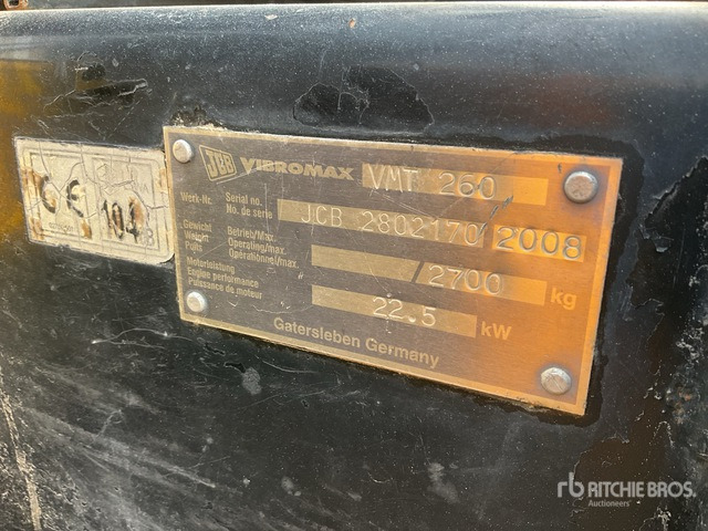 2008 JCB VMT260 - Tromle: billede 3 2008 JCB VMT260 - Tromle: billede 3