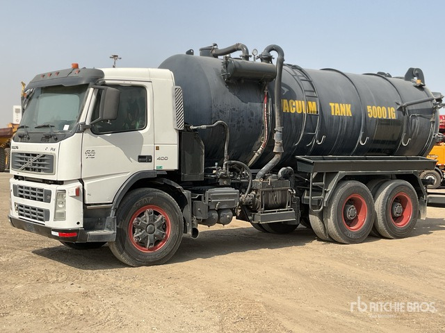 2008 Volvo FM400 6x4 20000 L Vacuum Tanker Truck - Slamsugemaskine: billede 1 2008 Volvo FM400 6x4 20000 L Vacuum Tanker Truck - Slamsugemaskine: billede 1