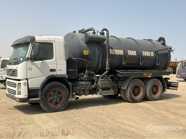 2008 Volvo FM400 6x4 20000 Liters Vacuum Tanker Truck - Slamsugemaskine: billede 1 2008 Volvo FM400 6x4 20000 Liters Vacuum Tanker Truck - Slamsugemaskine: billede 1