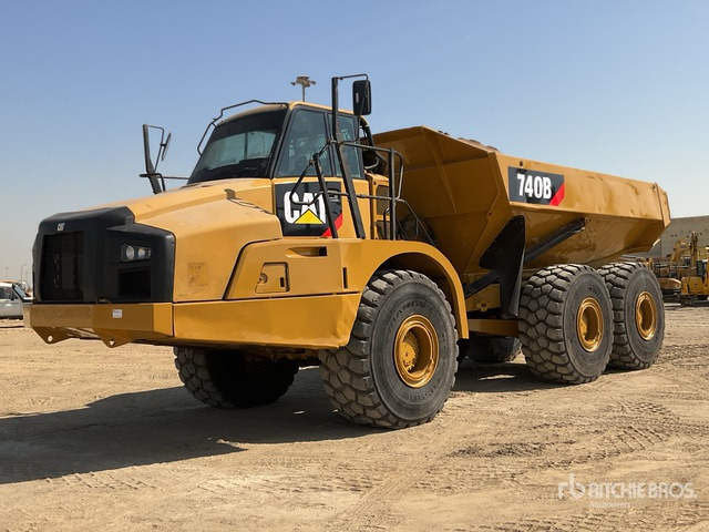 2012 Cat 740B Articulated Dump Truck - Knækstyret dumper: billede 1 2012 Cat 740B Articulated Dump Truck - Knækstyret dumper: billede 1