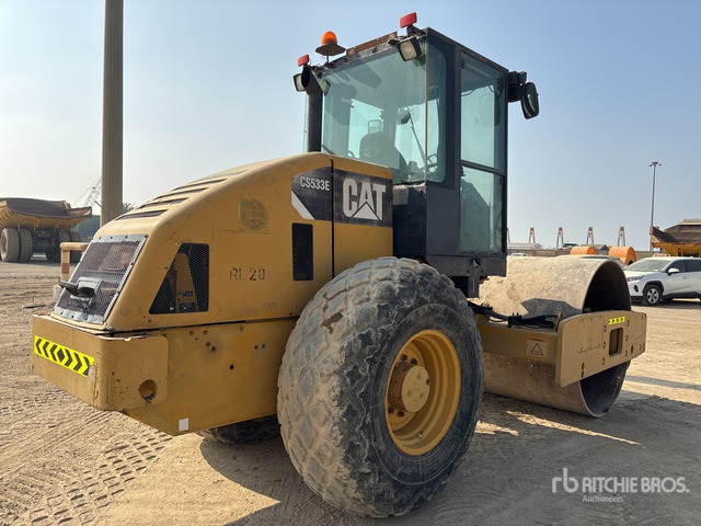 2012 Cat CS-533E Smooth Drum Compactor - Kompaktor: billede 3 2012 Cat CS-533E Smooth Drum Compactor - Kompaktor: billede 3
