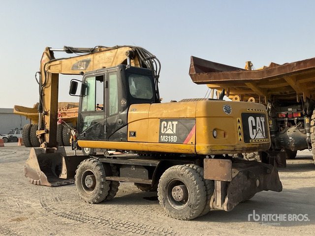 2012 Cat M318D - Hjulgravemaskine: billede 4 2012 Cat M318D - Hjulgravemaskine: billede 4