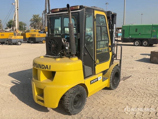 2014 Hyundai 30DF-7 3 ton Forklift - Diesel gaffeltruck: billede 3 2014 Hyundai 30DF-7 3 ton Forklift - Diesel gaffeltruck: billede 3