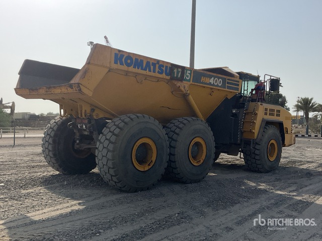 2014 Komatsu HM400-3 - Knækstyret dumper: billede 4 2014 Komatsu HM400-3 - Knækstyret dumper: billede 4