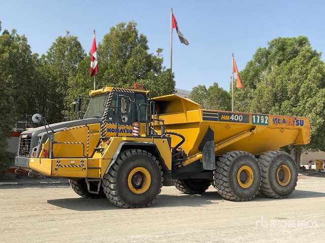 2015 Komatsu HM400-3 Articulated Dump Truck - Knækstyret dumper: billede 1 2015 Komatsu HM400-3 Articulated Dump Truck - Knækstyret dumper: billede 1