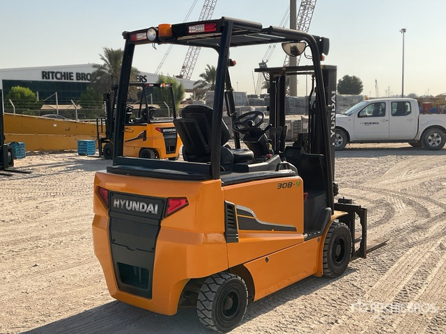 2019 Hyundai 30B-9 3 ton Electric Forklift - El gaffeltruck: billede 3 2019 Hyundai 30B-9 3 ton Electric Forklift - El gaffeltruck: billede 3