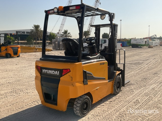 2019 Hyundai 30B-9 3 ton Electric Forklift - El gaffeltruck: billede 3 2019 Hyundai 30B-9 3 ton Electric Forklift - El gaffeltruck: billede 3