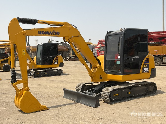 2022 Komatsu PC58-8 - Minigravemaskine: billede 2 2022 Komatsu PC58-8 - Minigravemaskine: billede 2