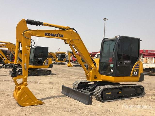 2022 Komatsu PC58-8 - Minigravemaskine: billede 1 2022 Komatsu PC58-8 - Minigravemaskine: billede 1