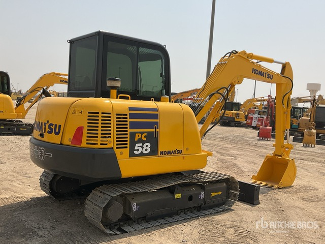 2022 Komatsu PC58-8 - Minigravemaskine: billede 3 2022 Komatsu PC58-8 - Minigravemaskine: billede 3