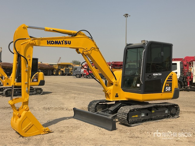 2022 Komatsu PC58-8 - Minigravemaskine: billede 2 2022 Komatsu PC58-8 - Minigravemaskine: billede 2