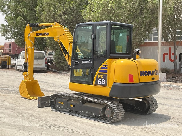 2022 Komatsu PC58-8 - Minigravemaskine: billede 3 2022 Komatsu PC58-8 - Minigravemaskine: billede 3