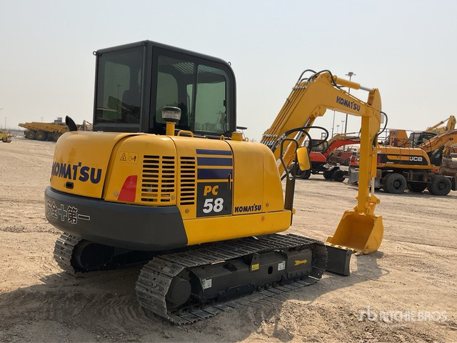 2022 Komatsu PC58-8 - Minigravemaskine: billede 3 2022 Komatsu PC58-8 - Minigravemaskine: billede 3