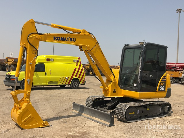 2022 Komatsu PC58-8 - Minigravemaskine: billede 1 2022 Komatsu PC58-8 - Minigravemaskine: billede 1
