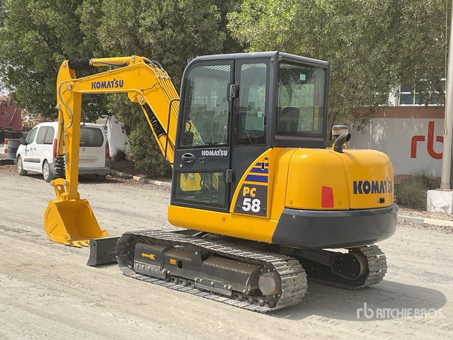2022 Komatsu PC58-8 - Minigravemaskine: billede 4 2022 Komatsu PC58-8 - Minigravemaskine: billede 4