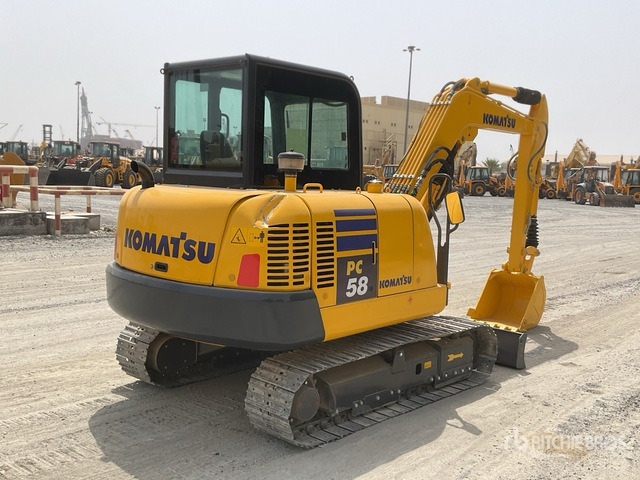 2022 Komatsu PC58-8 - Minigravemaskine: billede 3 2022 Komatsu PC58-8 - Minigravemaskine: billede 3