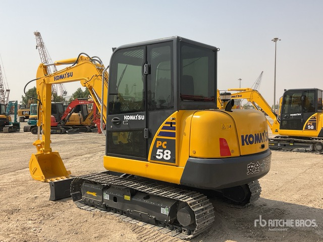 2022 Komatsu PC58-8 - Minigravemaskine: billede 4 2022 Komatsu PC58-8 - Minigravemaskine: billede 4