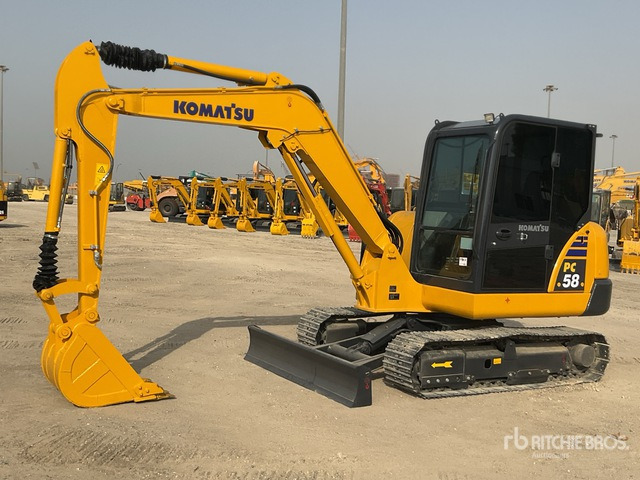 2022 Komatsu PC58-8 - Minigravemaskine: billede 2 2022 Komatsu PC58-8 - Minigravemaskine: billede 2
