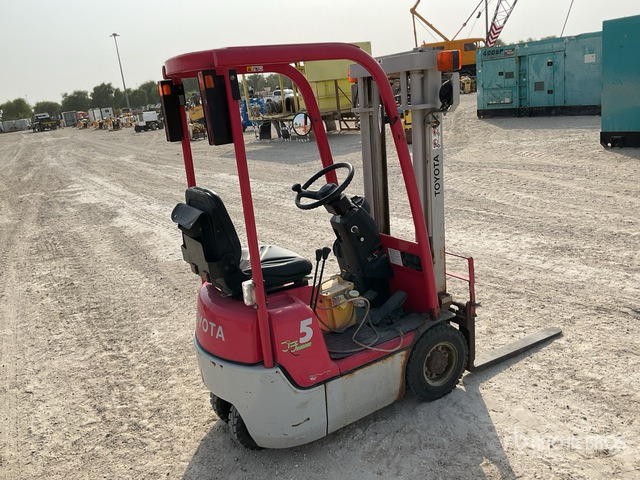 2022 Toyota 3FBKL5 500 kg Electric Forklift - El gaffeltruck: billede 4 2022 Toyota 3FBKL5 500 kg Electric Forklift - El gaffeltruck: billede 4