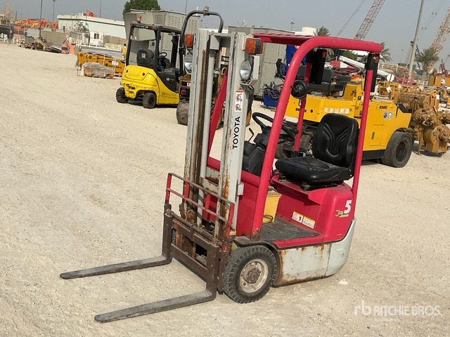 2022 Toyota 3FBKL5 500 kg Electric Forklift - El gaffeltruck: billede 1 2022 Toyota 3FBKL5 500 kg Electric Forklift - El gaffeltruck: billede 1