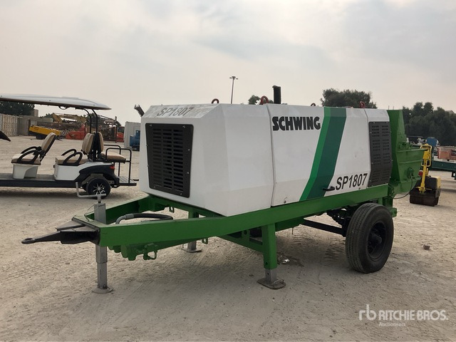 2024 Schwing SP1807 RMC Portable Concrete Pump - Stationær betonpumpe: billede 1 2024 Schwing SP1807 RMC Portable Concrete Pump - Stationær betonpumpe: billede 1