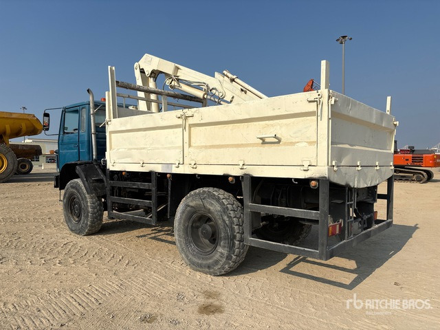 Iveco 110-17 Flatbed Truck with Crane - Lastbil med lad, Lastbil med kran: billede 2 Iveco 110-17 Flatbed Truck with Crane - Lastbil med lad, Lastbil med kran: billede 2