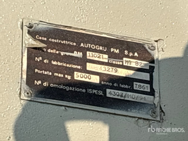 Iveco 110-17 Flatbed Truck with Crane - Lastbil med lad, Lastbil med kran: billede 5 Iveco 110-17 Flatbed Truck with Crane - Lastbil med lad, Lastbil med kran: billede 5