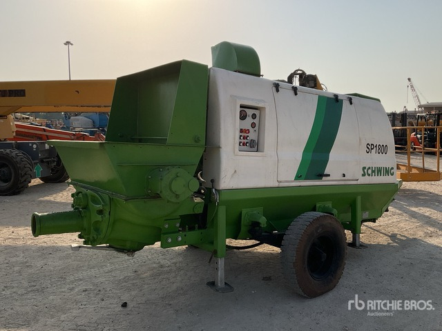 Schwing SP1800 - Stationær betonpumpe: billede 3 Schwing SP1800 - Stationær betonpumpe: billede 3