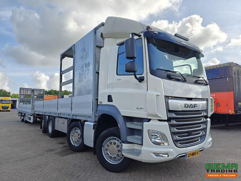 DAF CF 430 FAX 8x2/6 Dagcabine Euro6D - Machine Transporter + 2assige Aanhanger - Hydraulische Rampen - Afneembare 10.000L WaterTank - 20.000km! Origineel - Biltransportør lastbil: billede 4 DAF CF 430 FAX 8x2/6 Dagcabine Euro6D - Machine Transporter + 2assige Aanhanger - Hydraulische Rampen - Afneembare 10.000L WaterTank - 20.000km! Origineel - Biltransportør lastbil: billede 4