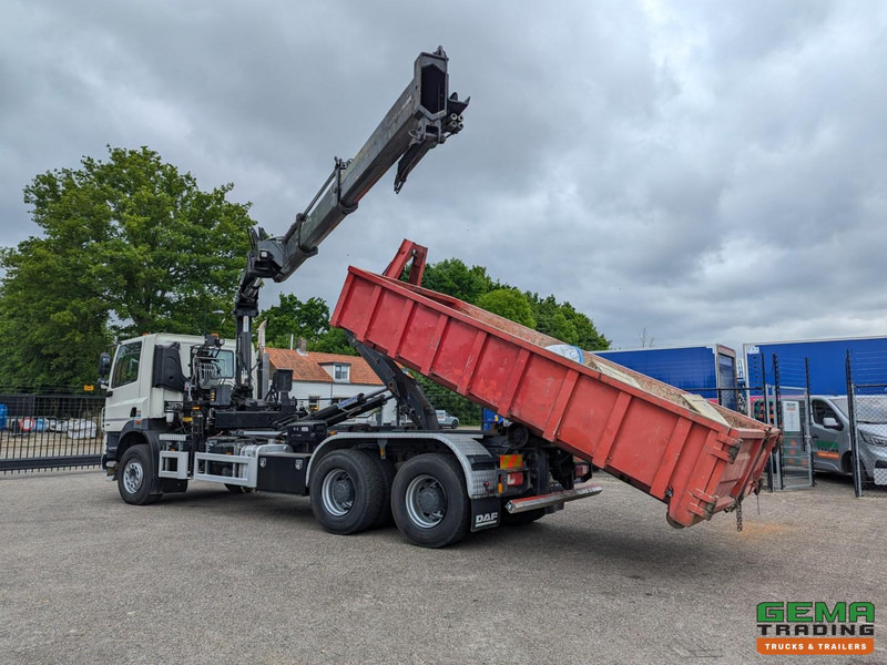 Lastbil kroghejs, Lastbil med kran DAF CF85.410 6x4 Dagcab Euro5 EEV - Hiab Haakarm + Hiab 166E-2 DUO - Vangmuil: billede 11