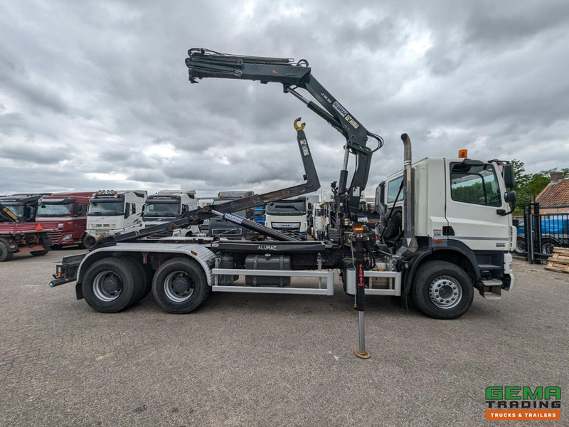 Lastbil kroghejs, Lastbil med kran DAF CF85.410 6x4 Dagcab Euro5 EEV - Hiab Haakarm + Hiab 166E-2 DUO - Vangmuil: billede 6