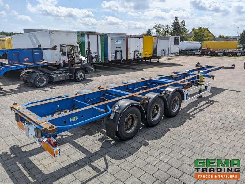 Krone SD27 3-Assen BPW Drumbrakes - 4700KG - All Connections (O1913) - Containerbil/ Veksellad sættevogn: billede 1 Krone SD27 3-Assen BPW Drumbrakes - 4700KG - All Connections (O1913) - Containerbil/ Veksellad sættevogn: billede 1