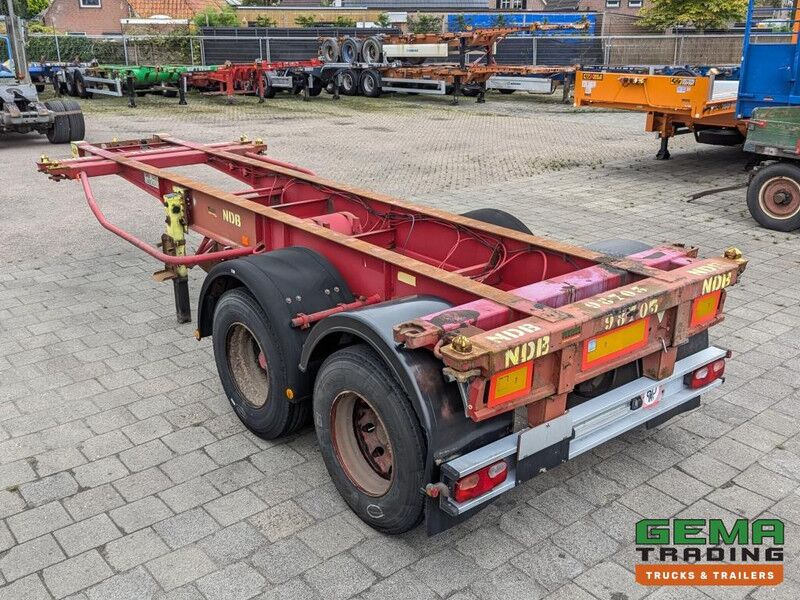 Krone SZC 20FT 2-Assen ROR - STEEL Suspension - DOUBLE tires - DrumBrakes - Containerbil/ Veksellad sættevogn: billede 3 Krone SZC 20FT 2-Assen ROR - STEEL Suspension - DOUBLE tires - DrumBrakes - Containerbil/ Veksellad sættevogn: billede 3