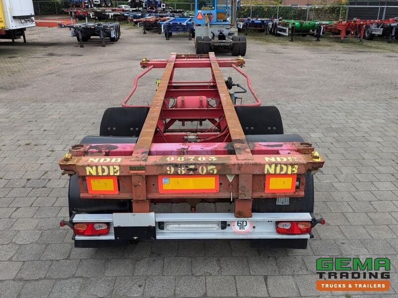 Krone SZC 20FT 2-Assen ROR - STEEL Suspension - DOUBLE tires - DrumBrakes - Containerbil/ Veksellad sættevogn: billede 5 Krone SZC 20FT 2-Assen ROR - STEEL Suspension - DOUBLE tires - DrumBrakes - Containerbil/ Veksellad sættevogn: billede 5