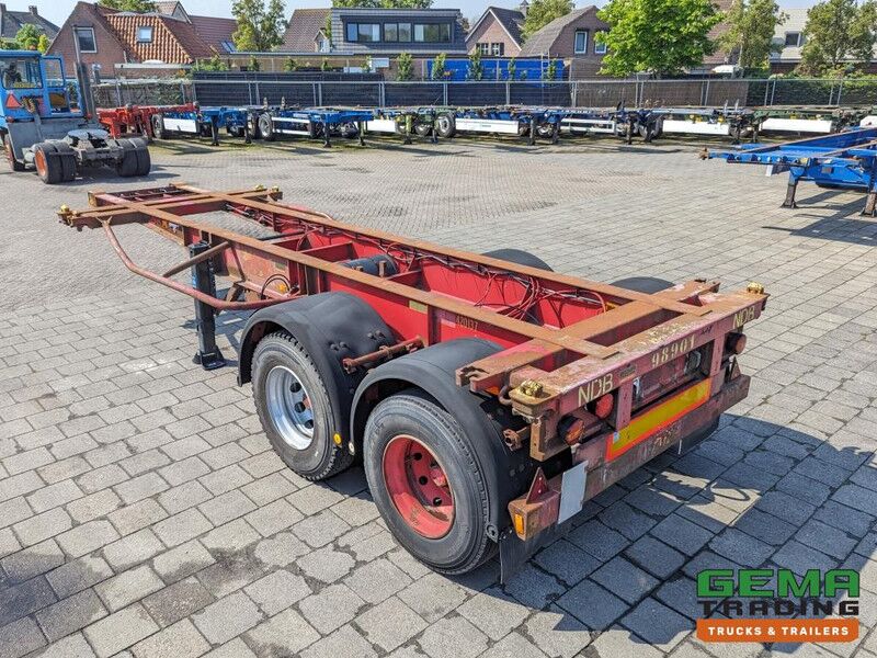 Krone SZC 20FT 2-Assen ROR - STEEL Suspension - DOUBLE tires - DrumBrakes (O1869) - Containerbil/ Veksellad sættevogn: billede 1 Krone SZC 20FT 2-Assen ROR - STEEL Suspension - DOUBLE tires - DrumBrakes (O1869) - Containerbil/ Veksellad sættevogn: billede 1