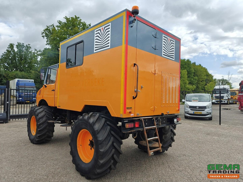 Mercedes-Benz Unimog 1300L 4x4 Handgeschakeld - GeslotenBak - PTO - Hydr. steunpoten - Webasto - SondeerWagen - Lastbil: billede 3 Mercedes-Benz Unimog 1300L 4x4 Handgeschakeld - GeslotenBak - PTO - Hydr. steunpoten - Webasto - SondeerWagen - Lastbil: billede 3