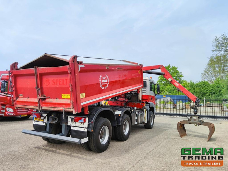 MAN TGS 26.400 6x6 4 Daycab Euro4 - HMF1643Z2 - Hyva 2-Zijdige Kipper 5.4m. - REBUILT ENGINE - TOP! (V584) - Tipvogn lastbil, Lastbil med kran: billede 4 MAN TGS 26.400 6x6 4 Daycab Euro4 - HMF1643Z2 - Hyva 2-Zijdige Kipper 5.4m. - REBUILT ENGINE - TOP! (V584) - Tipvogn lastbil, Lastbil med kran: billede 4