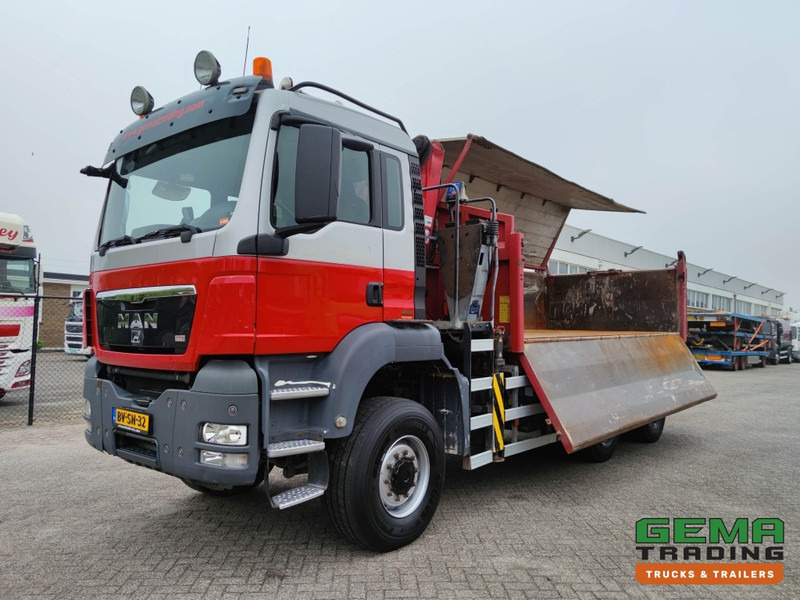 MAN TGS 26.400 6x6 4 Daycab Euro4 - HMF1643Z2 - Hyva 2-Zijdige Kipper 5.4m. - REBUILT ENGINE - TOP! (V584) - Tipvogn lastbil, Lastbil med kran: billede 2 MAN TGS 26.400 6x6 4 Daycab Euro4 - HMF1643Z2 - Hyva 2-Zijdige Kipper 5.4m. - REBUILT ENGINE - TOP! (V584) - Tipvogn lastbil, Lastbil med kran: billede 2