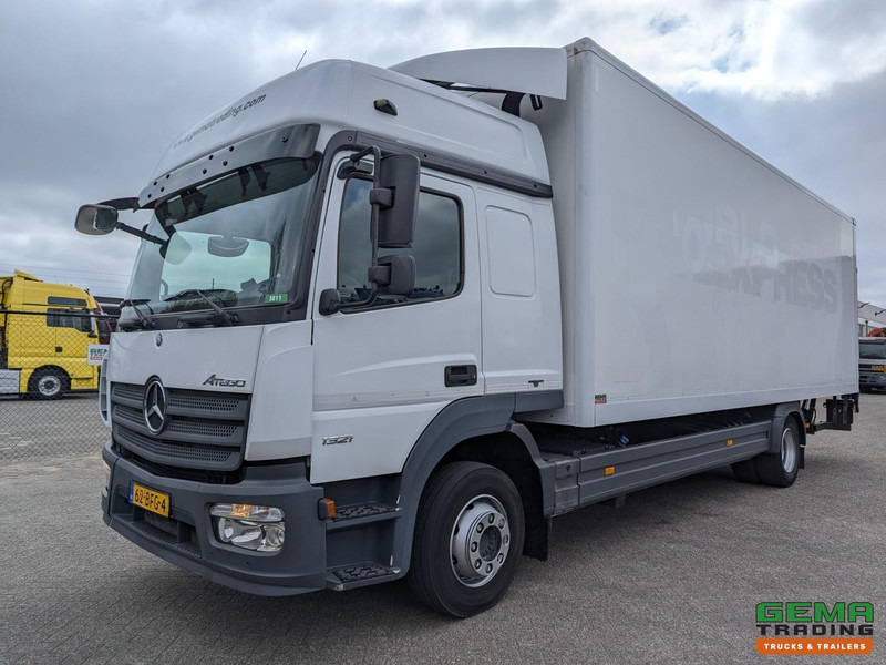 Mercedes-Benz Atego 1321 4x2 Slaapcab Euro6A - Geslotenbak 7.58m + Laadklep 1500kg 10/2025APK - Lastbil varevogn: billede 1 Mercedes-Benz Atego 1321 4x2 Slaapcab Euro6A - Geslotenbak 7.58m + Laadklep 1500kg 10/2025APK - Lastbil varevogn: billede 1